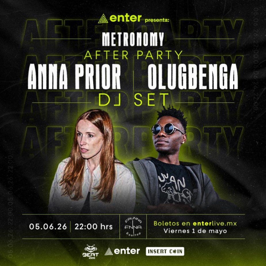 METRONOMY CONFIRMA UN EXCLUSIVO 'AFTER PARTY' EN EL CORAZÓN DE LA CDMX