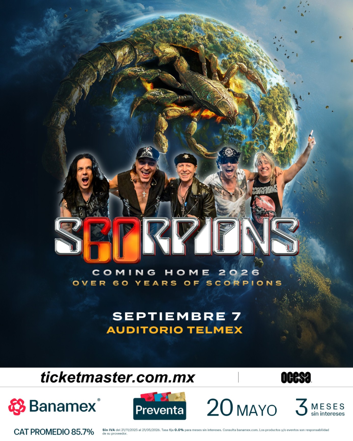 Scorpions Coming Home 2026