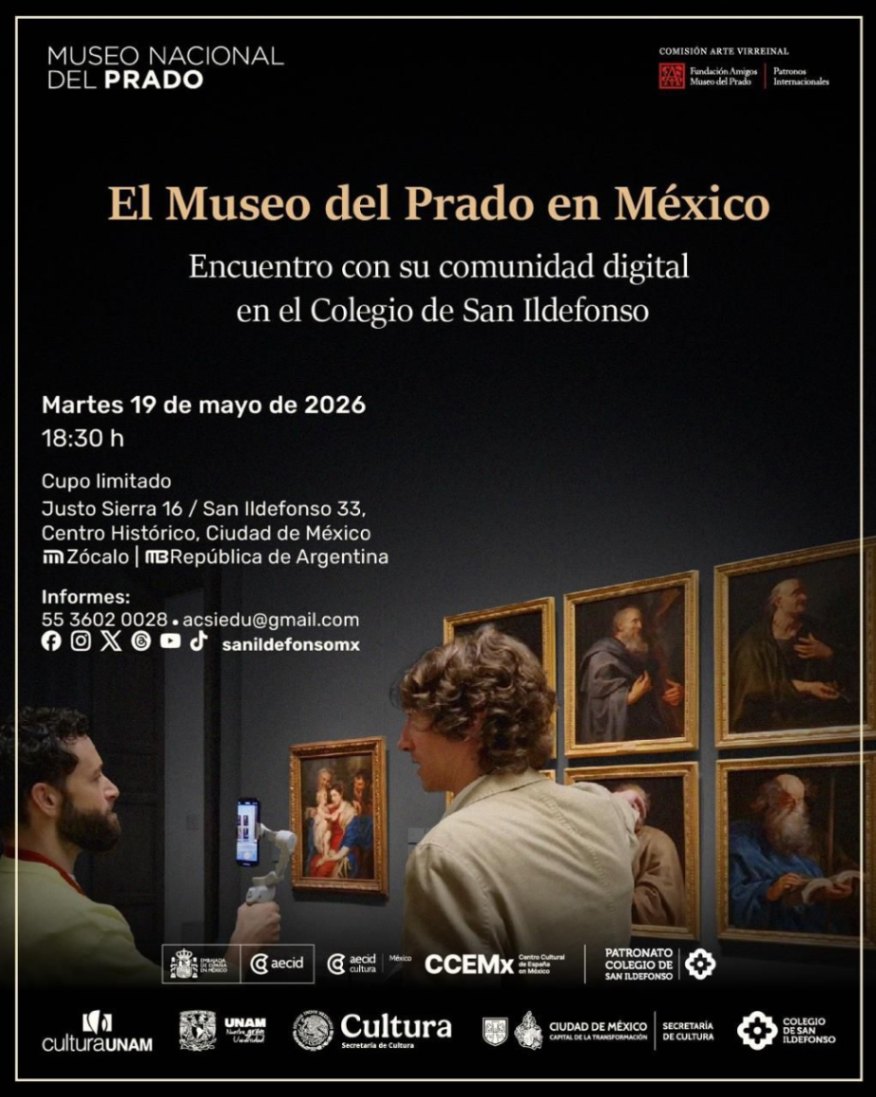 EL ARTE SIN FRONTERAS: EL MUSEO NACIONAL DEL PRADO SE ENCUENTRA CON SU COMUNIDAD DIGITAL EN MÉXICO