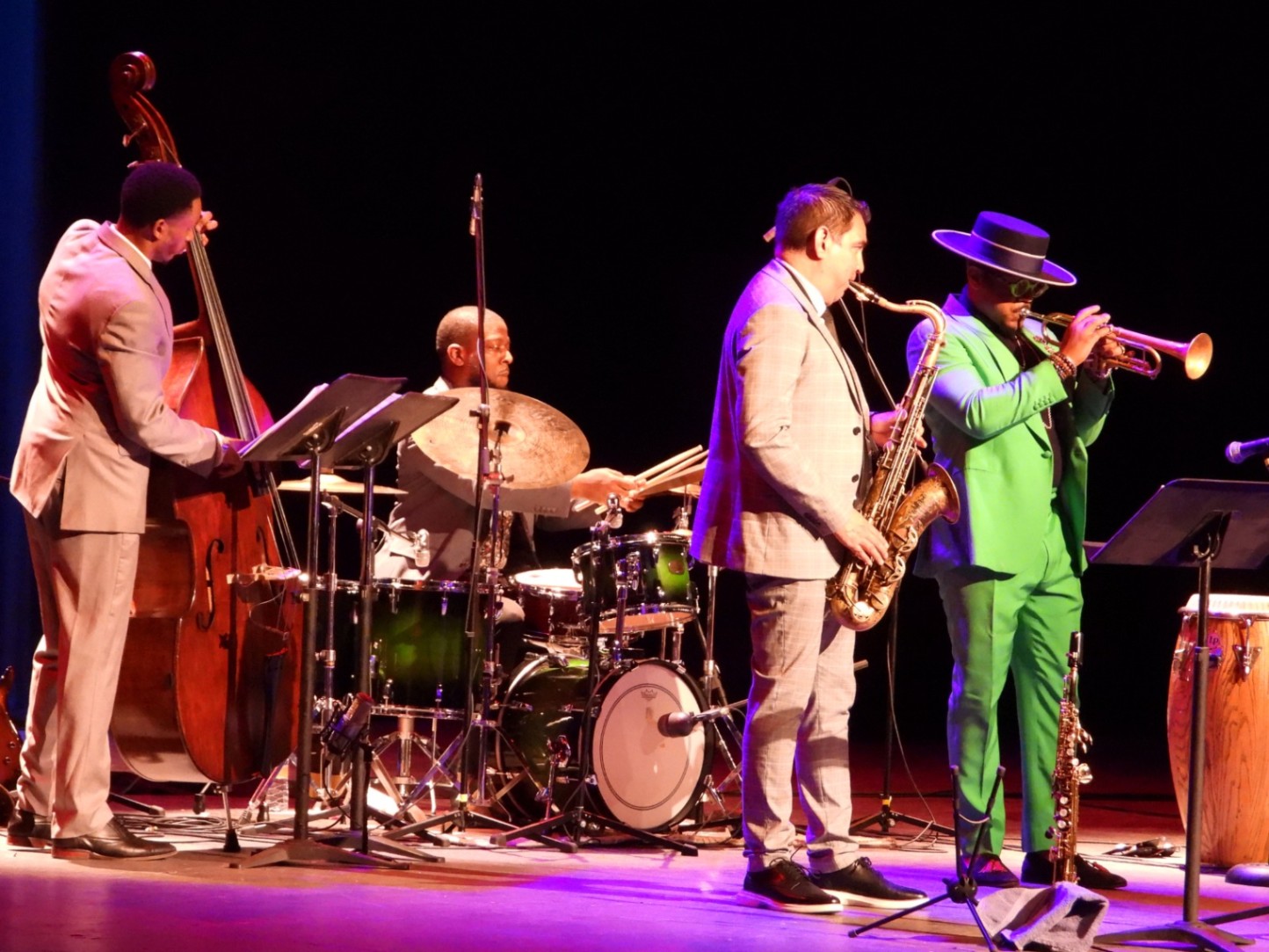 Etienne Charles Llevo su Jazz y Narrativa afro al Teatro de La Ciudad dentro del Ciclo: New York All Stars Jazz