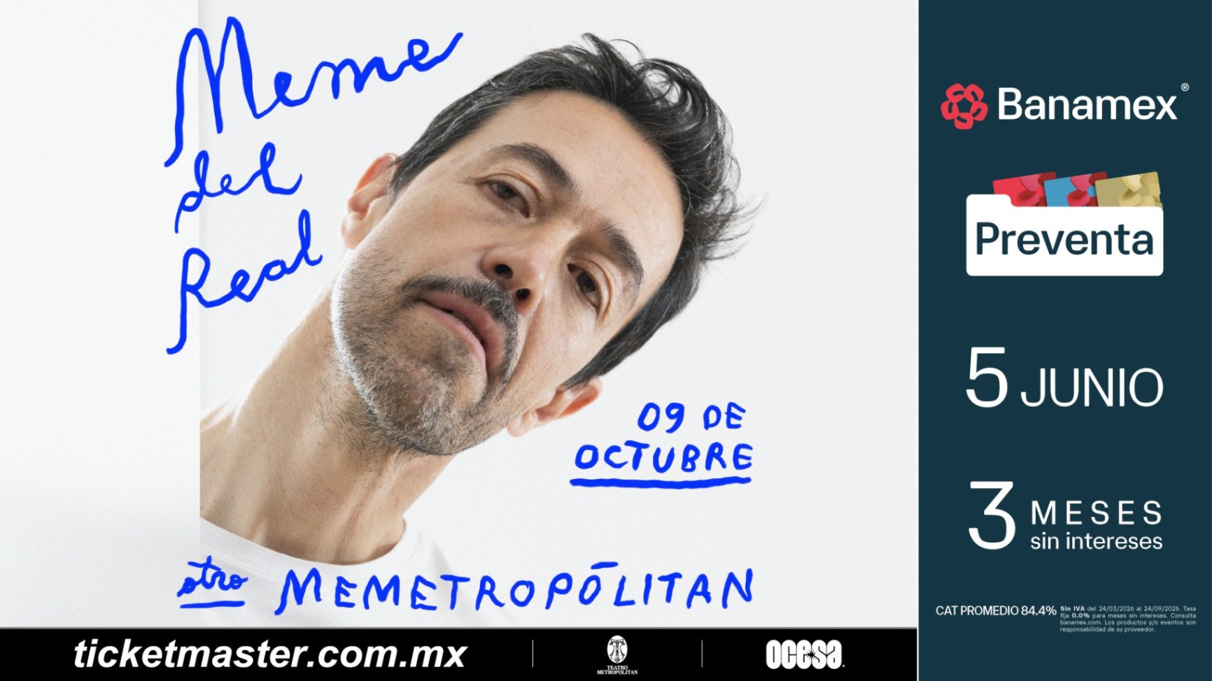 Otro Metropólitan: Meme del Real regresará al Teatro Metropólitan
