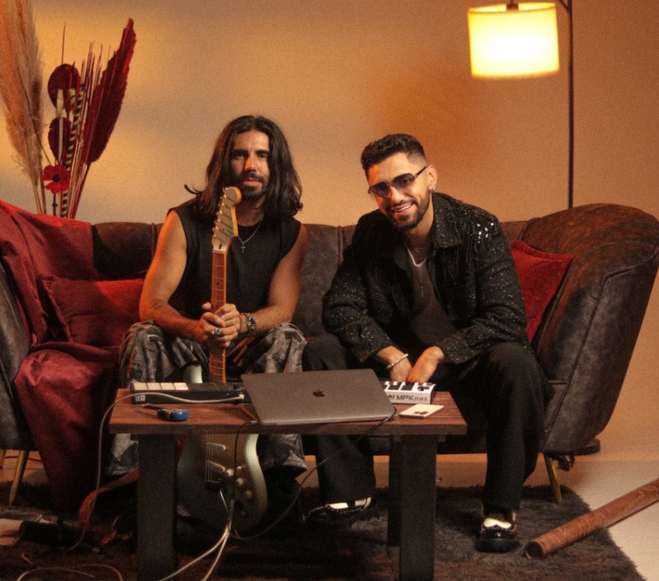 OSCAR MONT Y MIKY MENDOZZA PRODUCTORES Y COMPOSITORES MULTIPLATINO, NOMINADOS AL LATIN GRAMMY 2026 JUNTO A PATY CANTÚ Y FÁTIMA VALDEZ.