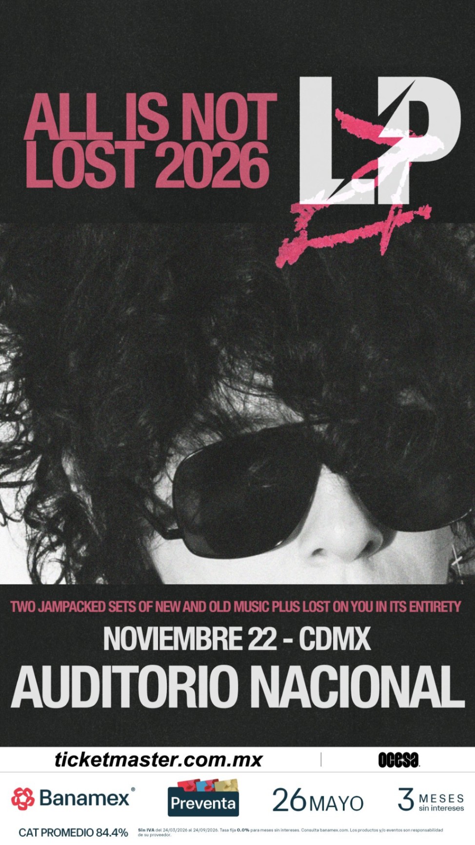 Flyer para LP "ALL IS NOT LOST"