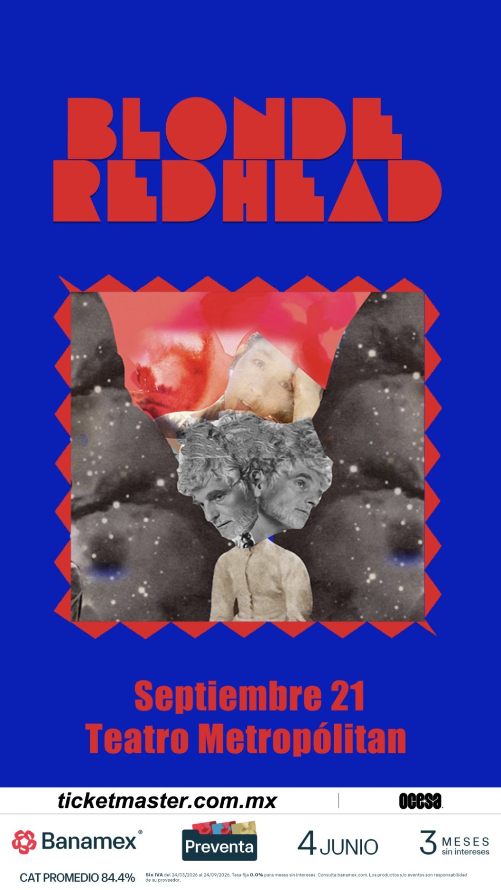 Flyer para Blonde Readhead