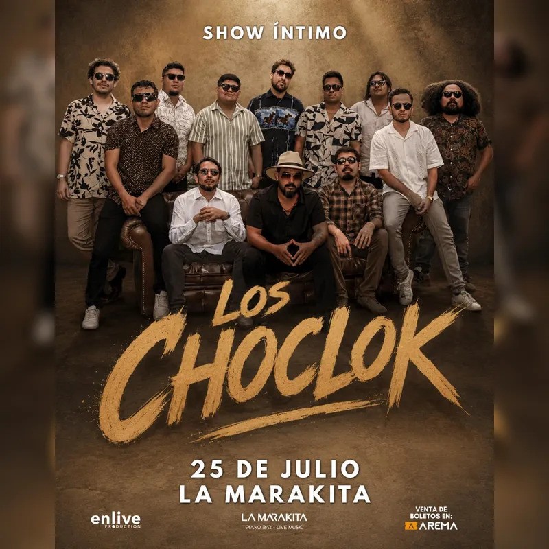 Flyer para LOS CHOCLOK (CONCIERTO INTIMO)