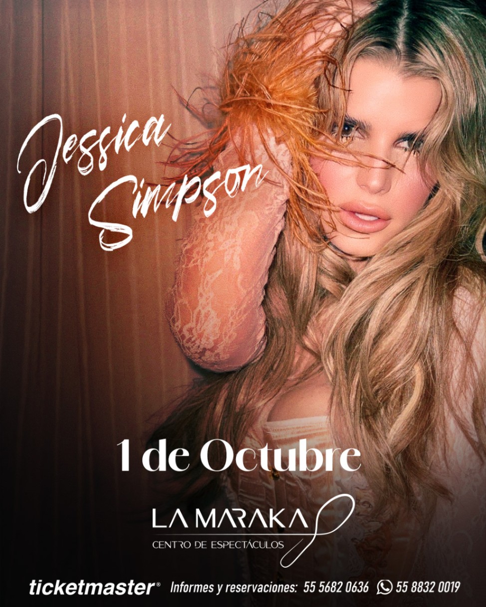 Flyer para JESSICA SIMPSON: EL REGRESO DE UNA ESTRELLA